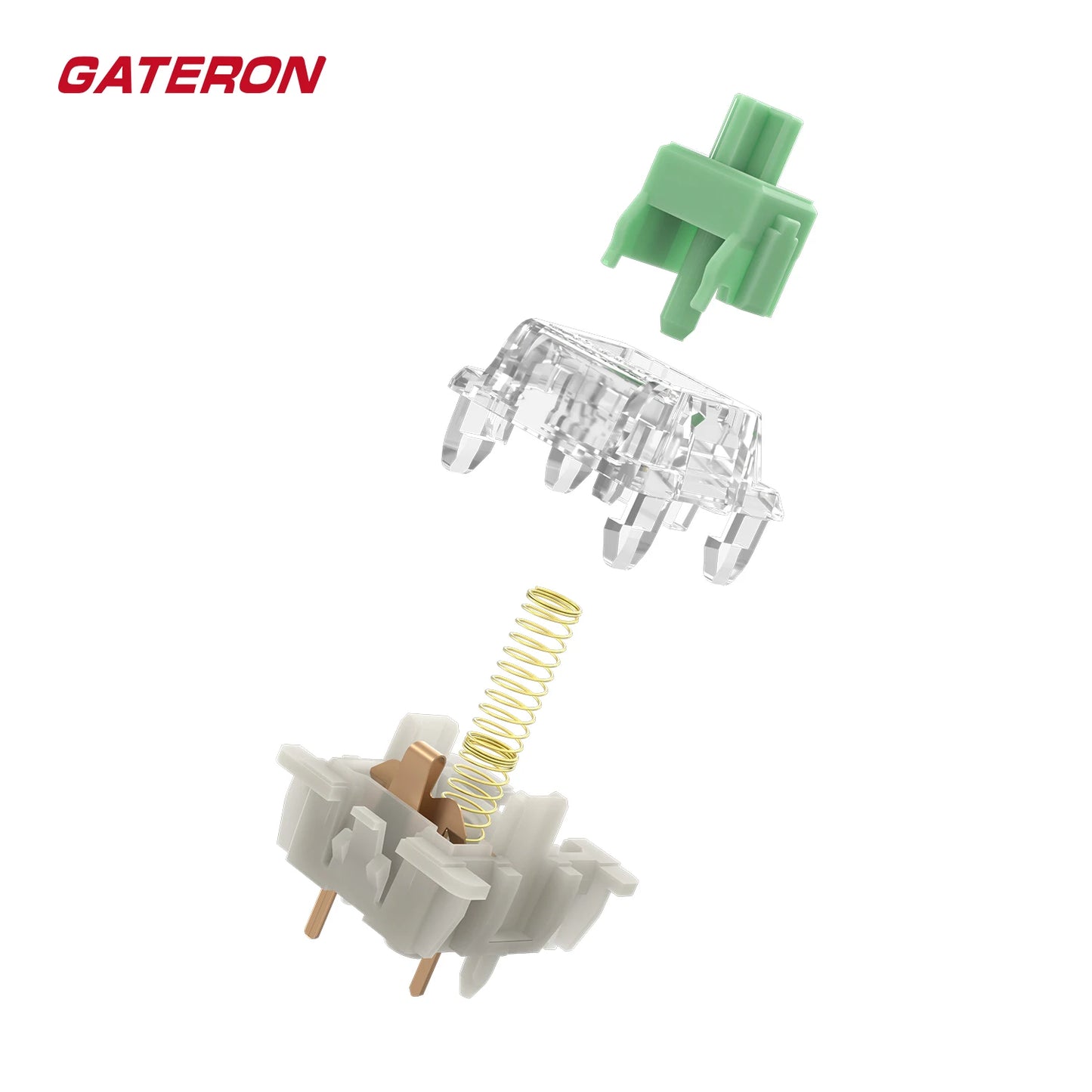 Gateron Baby Kangaroo2.0 Switch Baby Racoon 5pin Big Tactile Custom Mechanical Keyboard RGB 55g 20mm Spring lubed For Gaming Kit