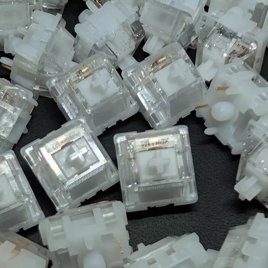 HMX Hydra Switch Tactile 5pin Custom Mechanical Keyboard Accessories 37g 42g 50g Factory lubrication SMD RGB Advance Paragraph