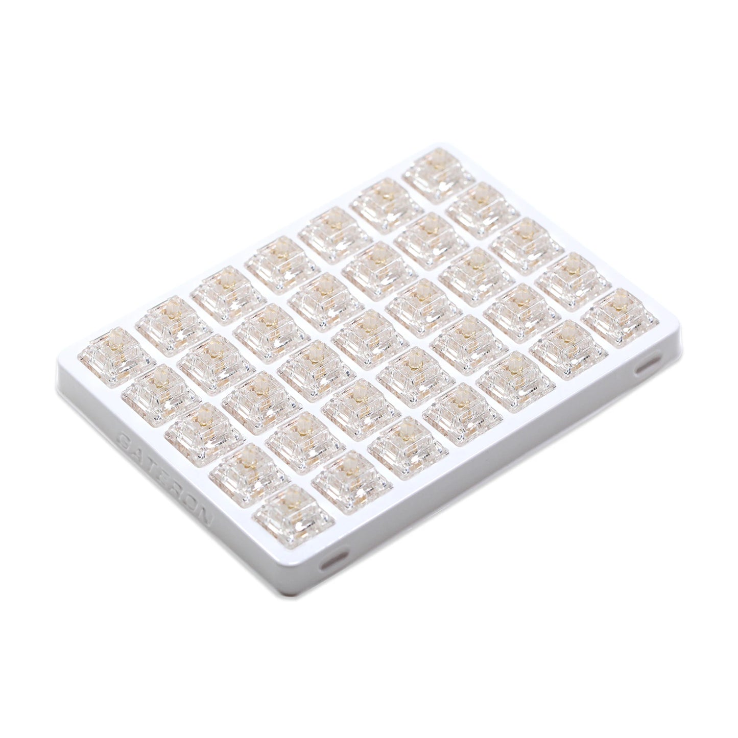 Gateron North Pole 2.0 V2 Switch Arctic Linear 50g 67g 5pin SMD RGB mx stem switch for mechanical keyboard Clear Transparent PC