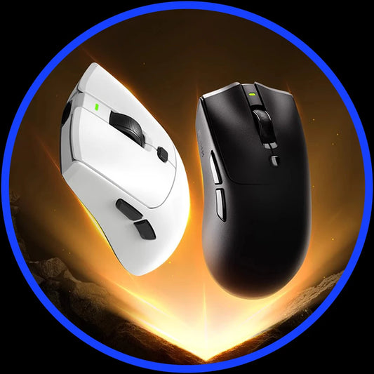 Rawm SA-SH01 Wiresless Mouse Three Mode 8K PAW3395 Gaming Mouse Nordic52840 Hotswap E-Sports Lightweight Pc Gamer Accessories
