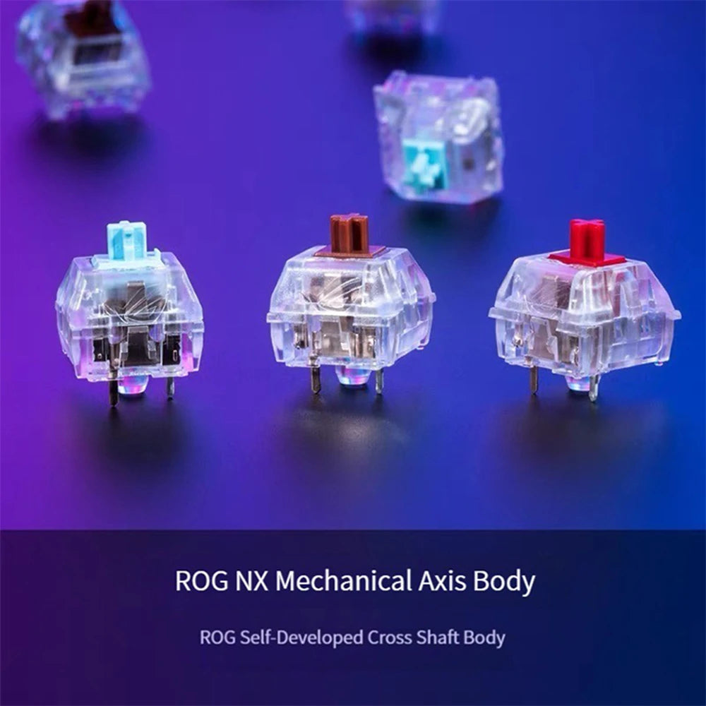 10PCS Ice Blue/ Brown/ Red Switch Mechanical Keyboard Replacement Switch for Asus ROG NX Accessories