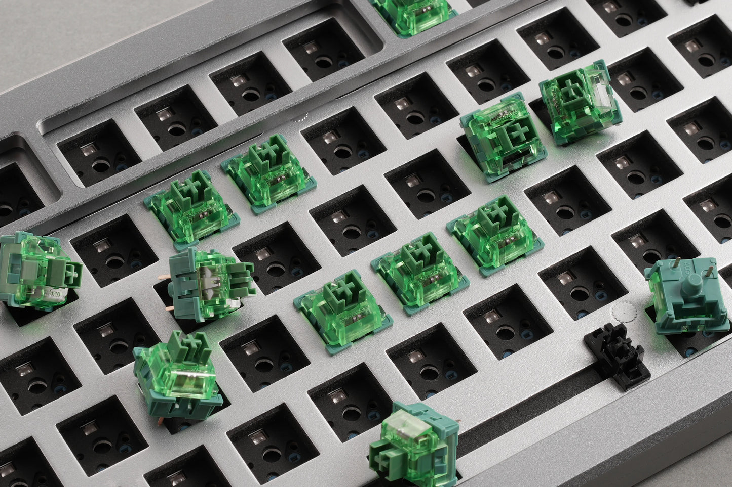 Akko V3 Pro Matcha Green Switches 3 Pin 50gf Linear Switch With Stable Dustproof Stem For Mx Mechanical Keyboard (45 pcs)