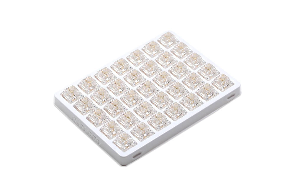 Gateron North Pole 2.0 V2 Switch Arctic Linear 50g 67g 5pin SMD RGB mx stem switch for mechanical keyboard Clear Transparent PC