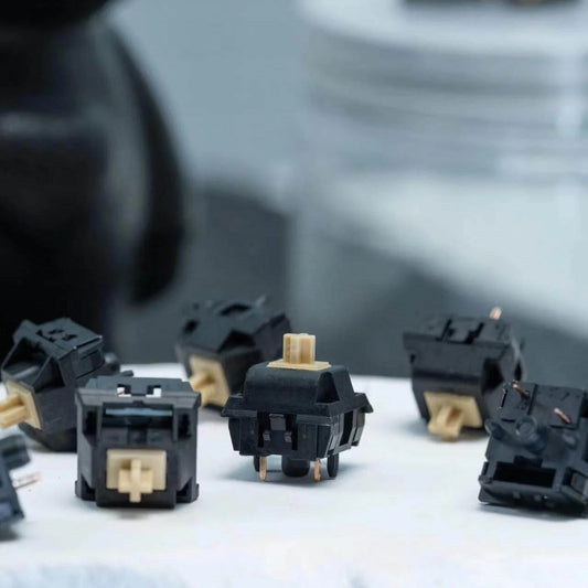 MZ Studio Y3 Switch 5pin Linear Mechanical keyboard Switch HIFI Sound 32gf 40gf 48gf 53gfFactory Lubed Big Advanced Custom Kit