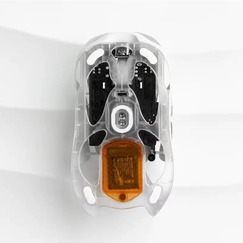 Angry Miao Infinity Gaming Wireless Mouse Hot-Swappable Metal Ultralight Hollow PAW3950 Dual 8K Wired Tri-Mode