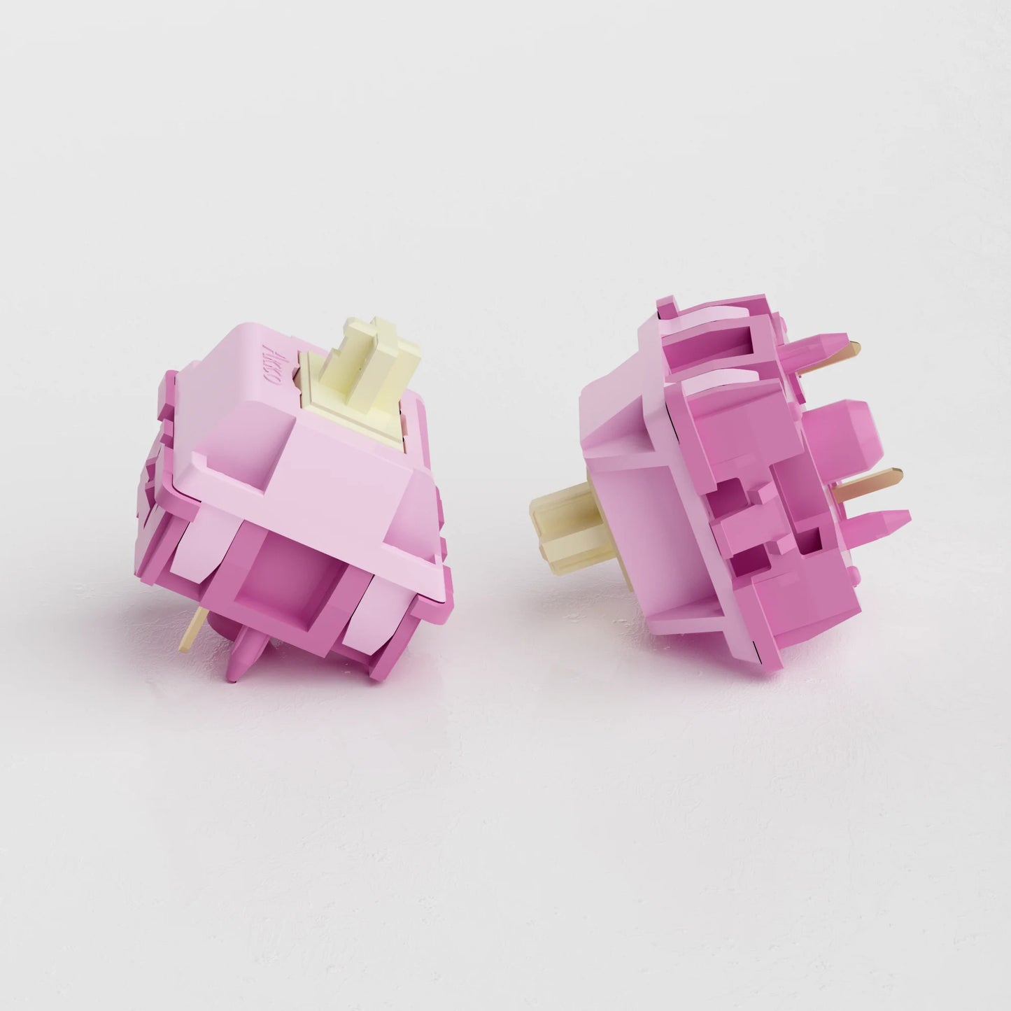 Akko V3 Creamy Purple Pro Switch 5-pin 30gf Tactile Switch Compatible with MX Mechanical Keyboard (45 pcs)